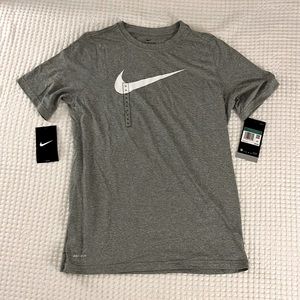 Nike Boy’s XL Dri-Fit Tee in Heather Grey